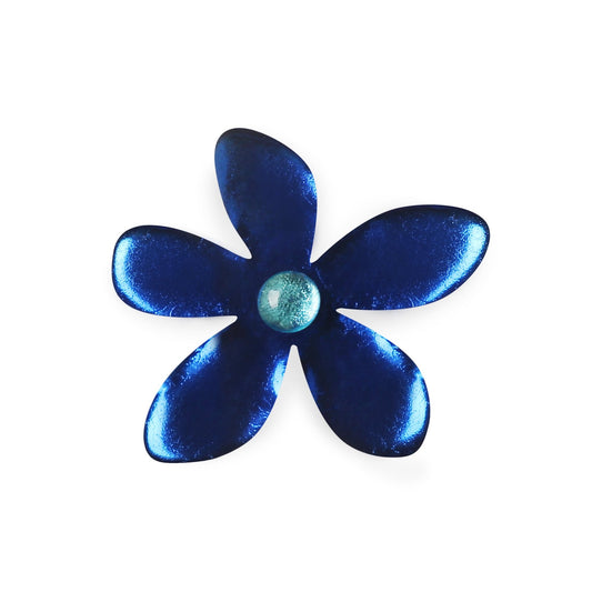 Twilight Flower Shiny Brooch | The Jewellery Stop