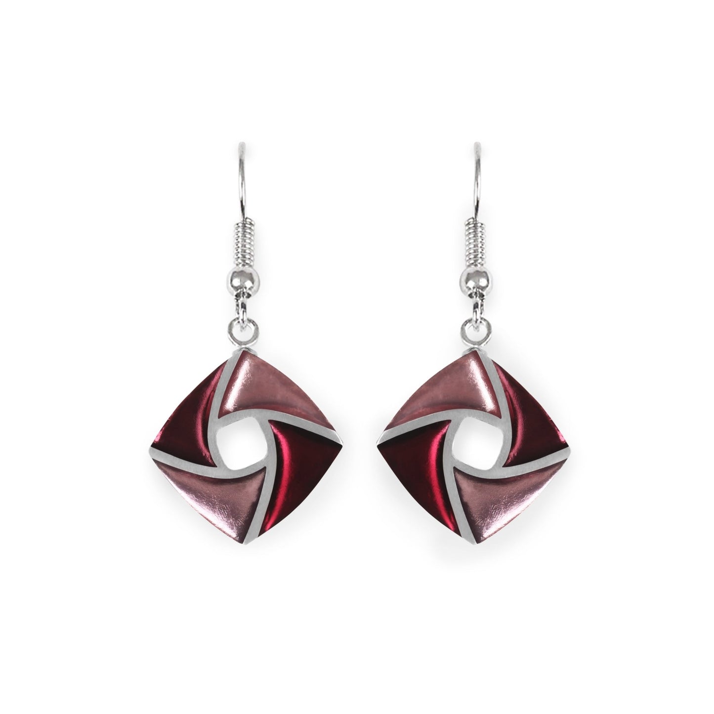 Cassis Kite Shiny Small Fish Hook Earrings | The Jewellery Stop