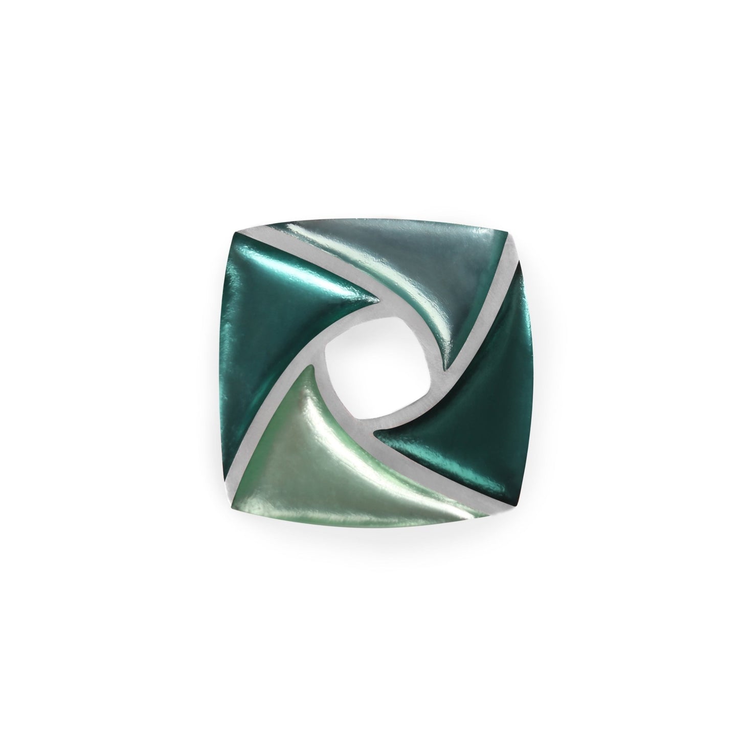 Mint Kite Shiny Brooch | The Jewellery Stop