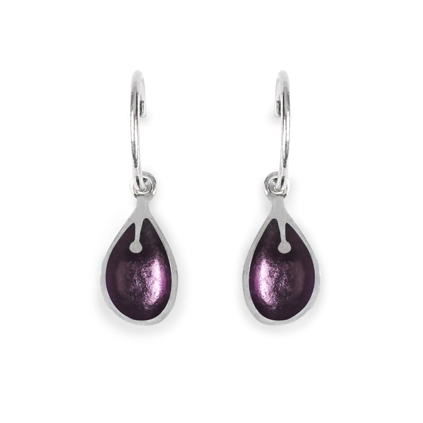 Rainbow Calachuchi Shiny Creole Earrings | The Jewellery Stop