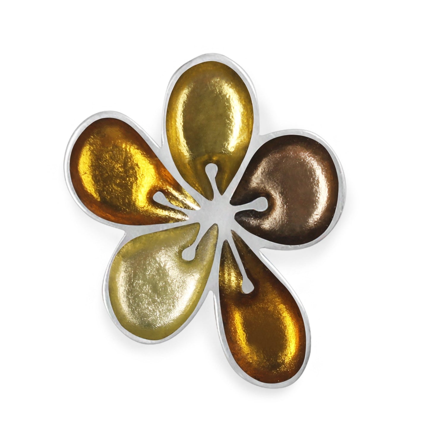 Palomino Calachuchi Shiny Brooch | The Jewellery Stop