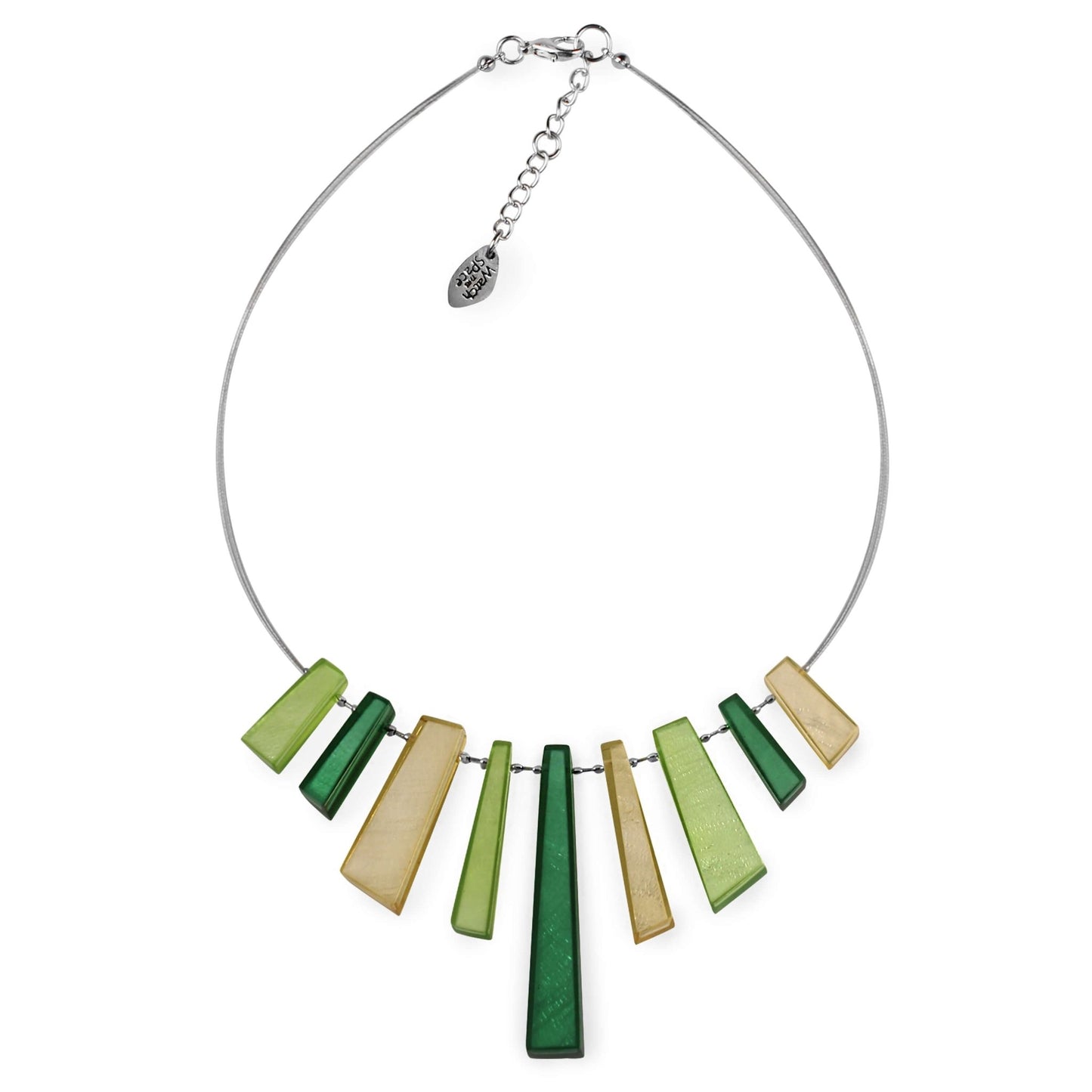 Kiwi Deco Extravaganza Shiny Necklace | The Jewellery Stop