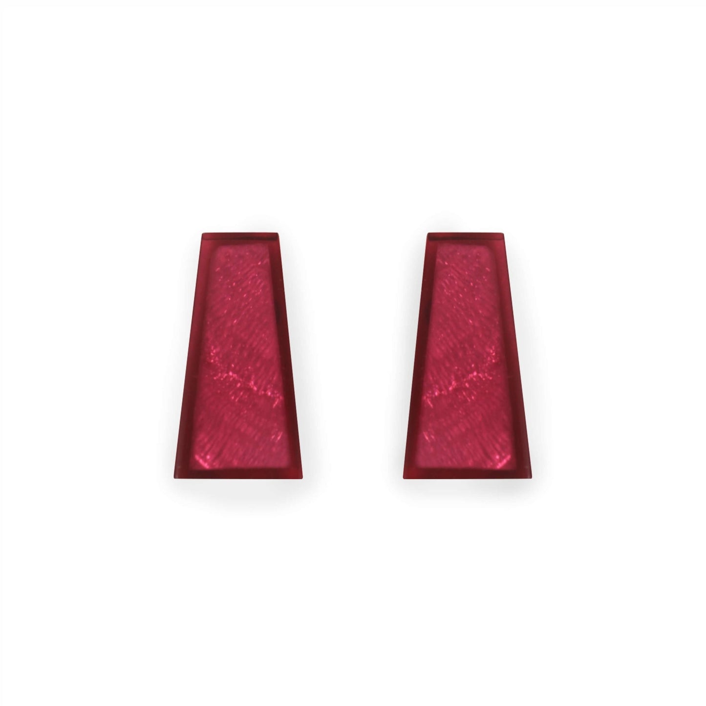 Latino Deco Extravaganza Shiny Stud Earrings | The Jewellery Stop