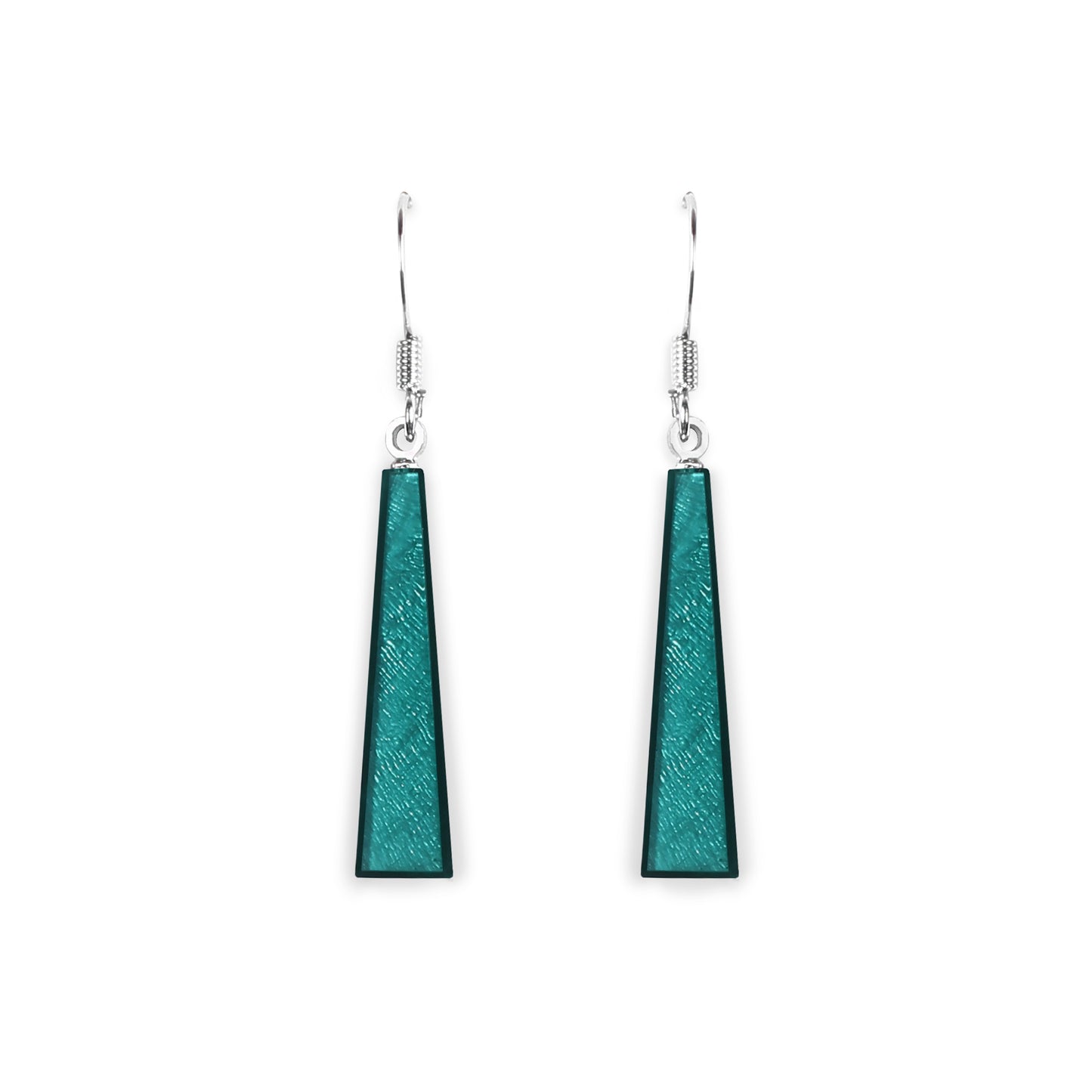 Everglade Deco Extravaganza Shiny Fish Hook Earrings | The Jewellery Stop