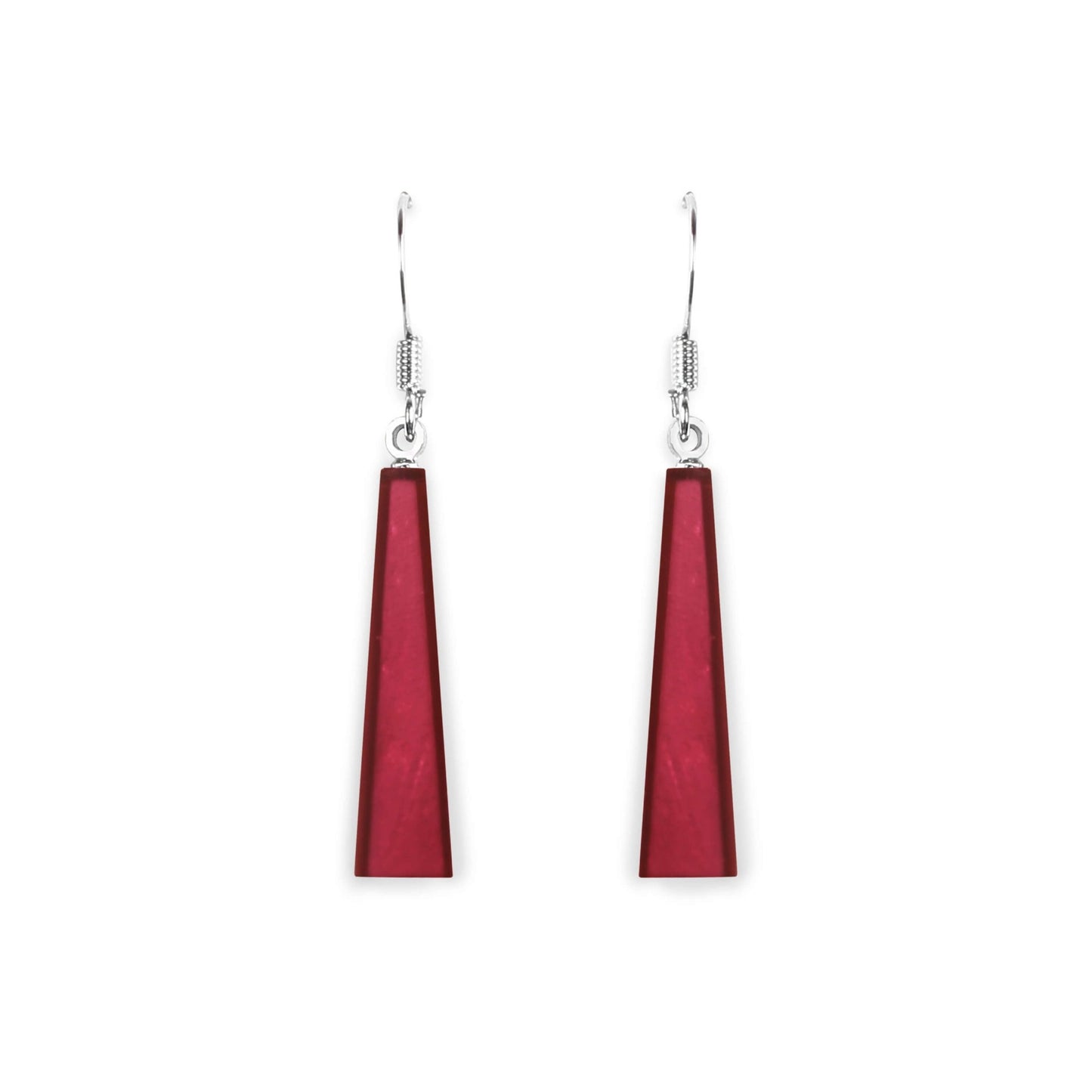 Latino Deco Extravaganza Shiny Fish Hook Earrings | The Jewellery Stop