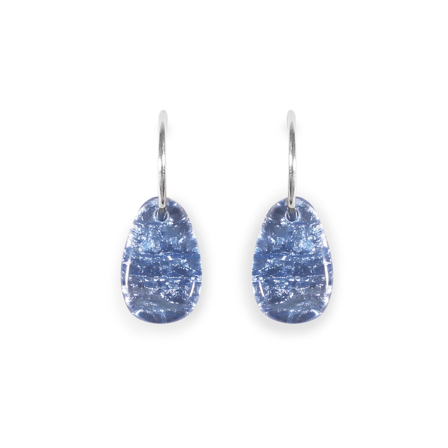 Lupin Textured Pebble Shiny Creole Earrings | The Jewellery Stop