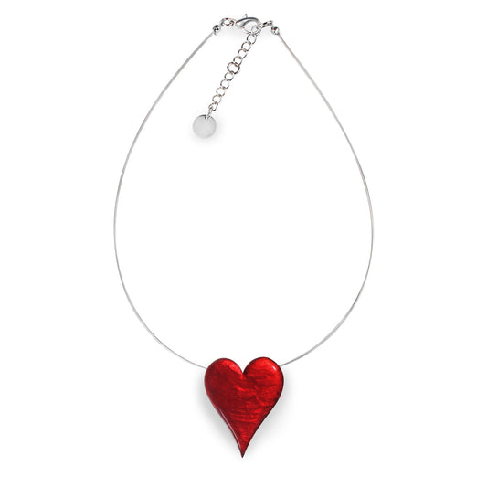 Red Cupid Shiny Pendant | The Jewellery Stop