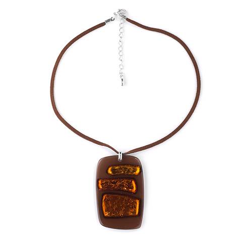 Brown Zulu Large Pendant | The Jewellery Stop