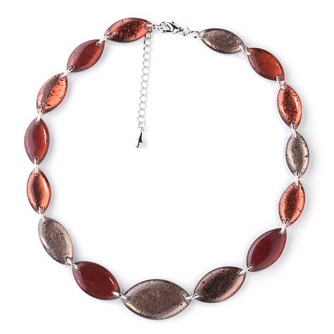 Amber Diamond Resin Necklace | The Jewellery Stop
