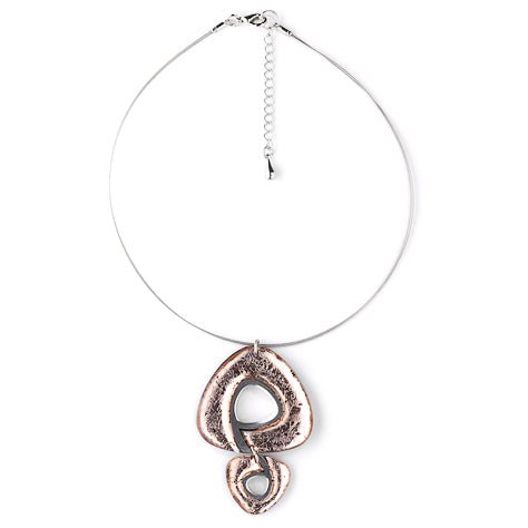 Rose Trisceli Double Drop Pendant | The Jewellery Stop