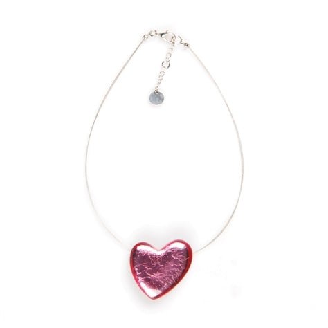 Rose Love Heart Pendant | The Jewellery Stop