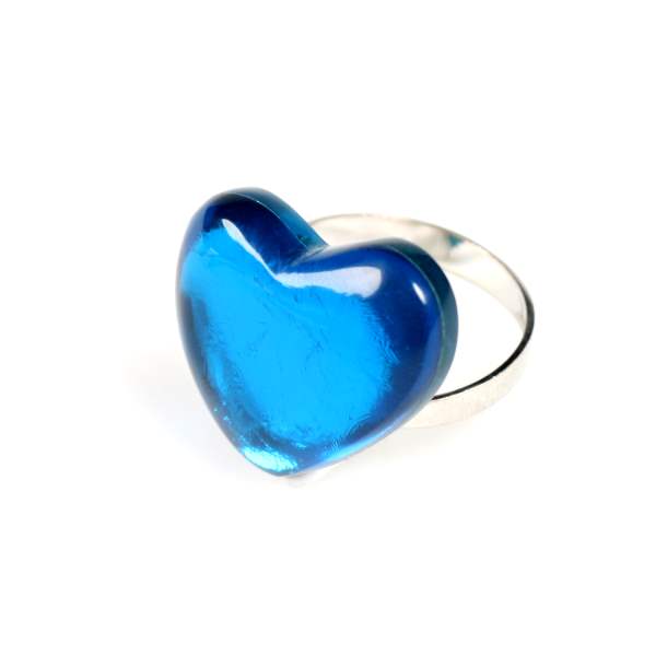 Turquoise Love Heart Ring | The Jewellery Stop