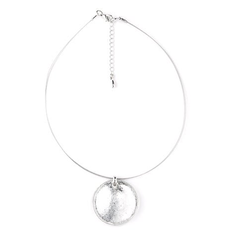 Clear Saucer Pendant | The Jewellery Stop