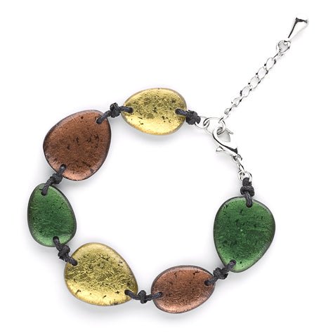 Green Eclectic Classic Bracelet | The Jewellery Stop