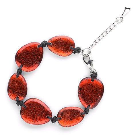 Red Eclectic Classic Bracelet | The Jewellery Stop