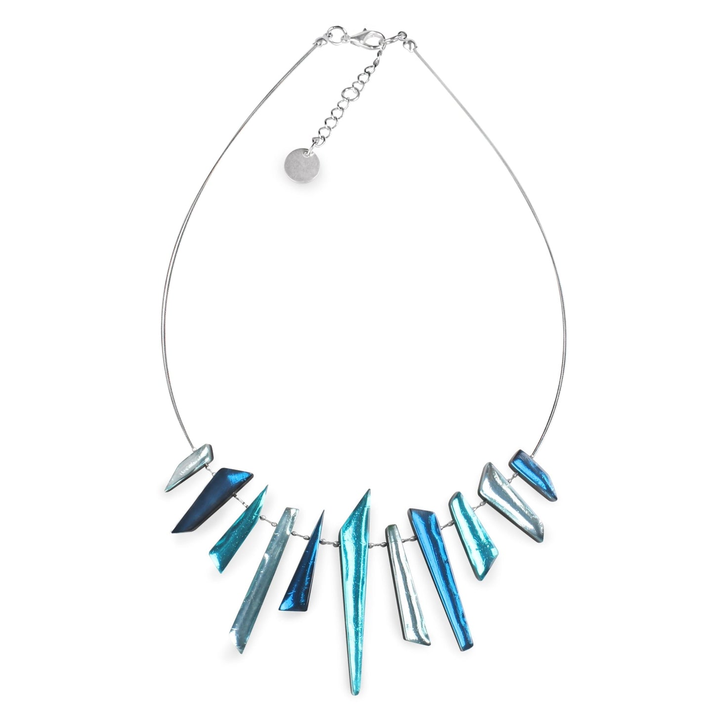 Teal Icicle Necklace | The Jewellery Stop