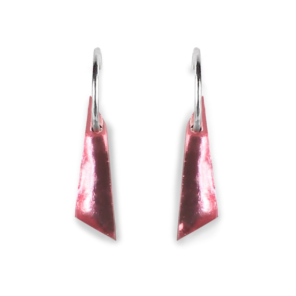 Blush Icicle Creole Earrings | The Jewellery Stop