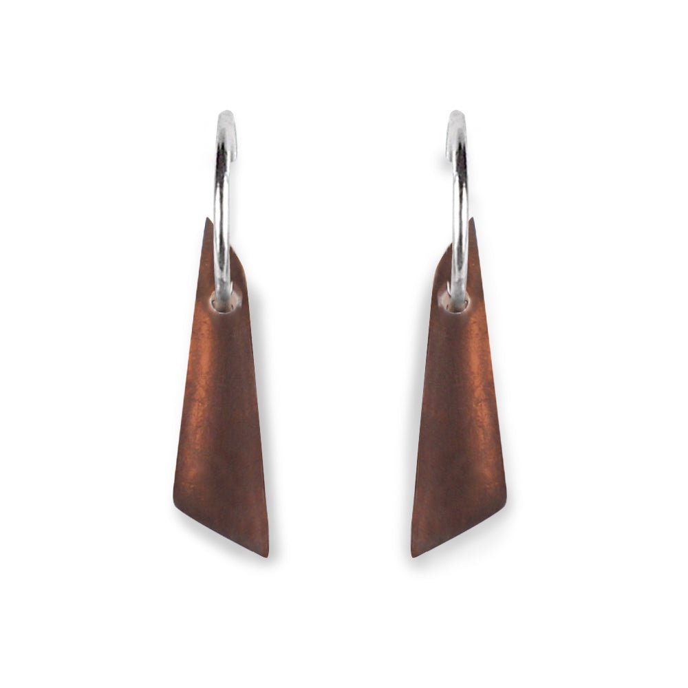 Mink Icicle Creole Earrings | The Jewellery Stop