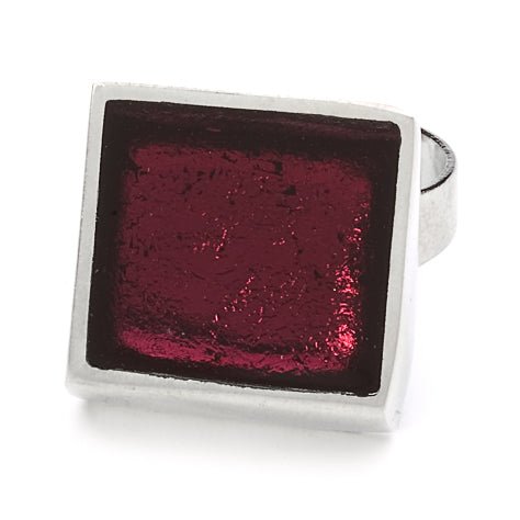 Berry Pewter Slice Ring | The Jewellery Stop
