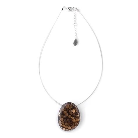 Brown Causeway Pendant