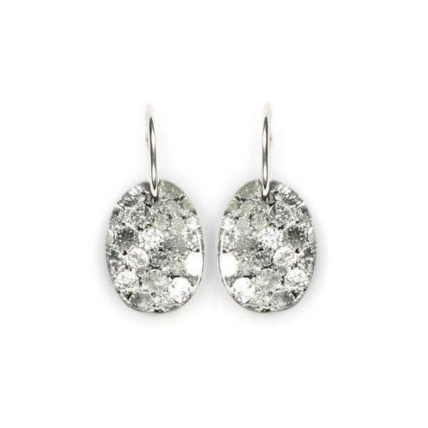 White Causeway Creole Earrings | The Jewellery Stop