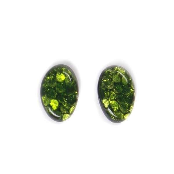Lime Causeway Stud Earrings | The Jewellery Stop