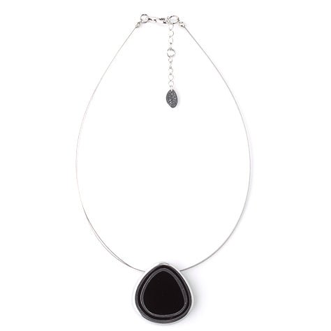 Black Natural Eclectic Pendant | The Jewellery Stop