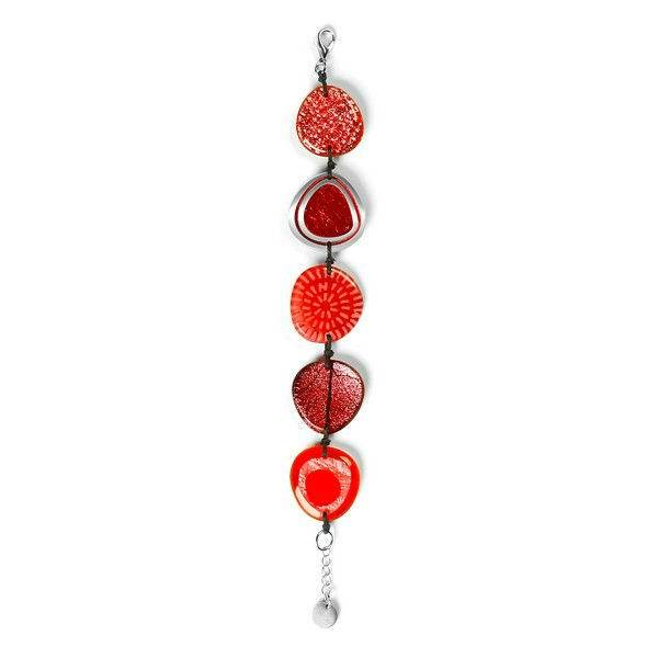 Orange Natural Eclectic Bracelet | The Jewellery Stop