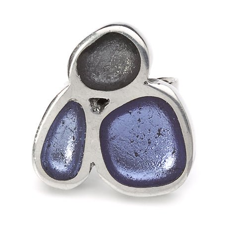 Cobalt Pewter Pebble Ring | The Jewellery Stop