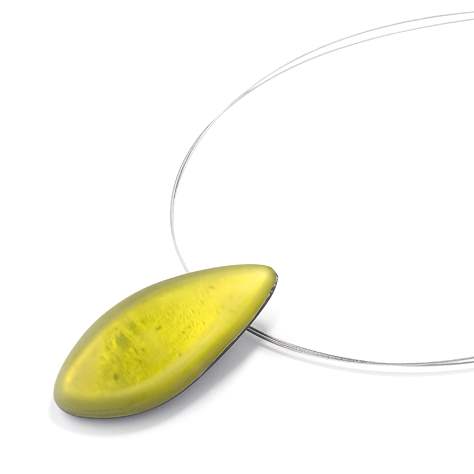 Lime Matte Eclectic Pendant | The Jewellery Stop