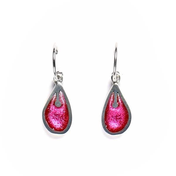 Pink Calachuchi Classic Creole Earrings | The Jewellery Stop