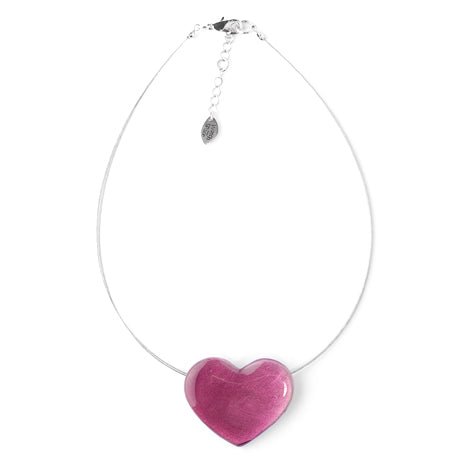 Berry Shell Heart Pendant | The Jewellery Stop
