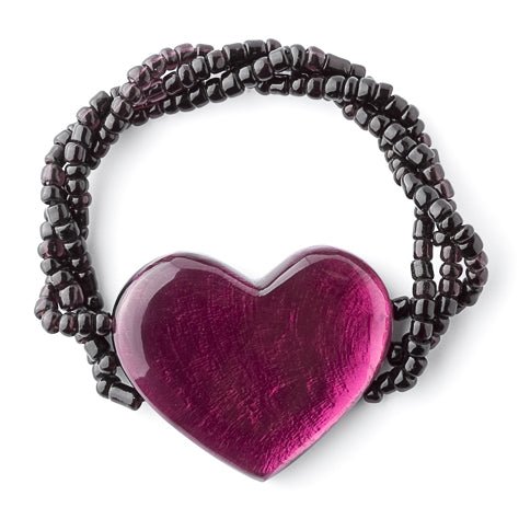Berry Shell Heart Bracelet | The Jewellery Stop