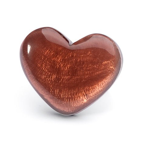 Chocolate Shell Heart Ring | The Jewellery Stop