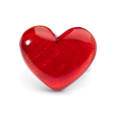 Red Shell Heart Ring | The Jewellery Stop