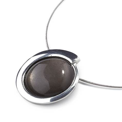 Black Vortex Pendant | The Jewellery Stop