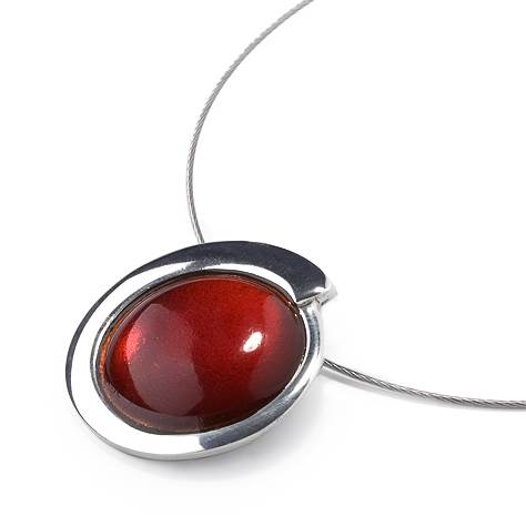Red Vortex Pendant | The Jewellery Stop