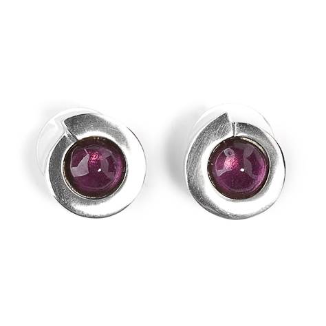 Purple Vortex Stud Earrings | The Jewellery Stop