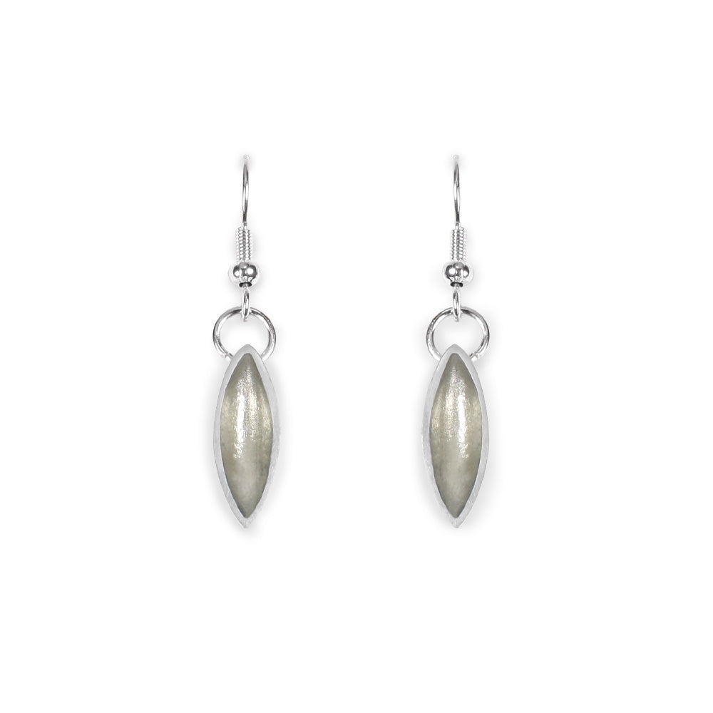 Mink Bamboo Shoot Fish Hook Earrings | The Jewellery Stop