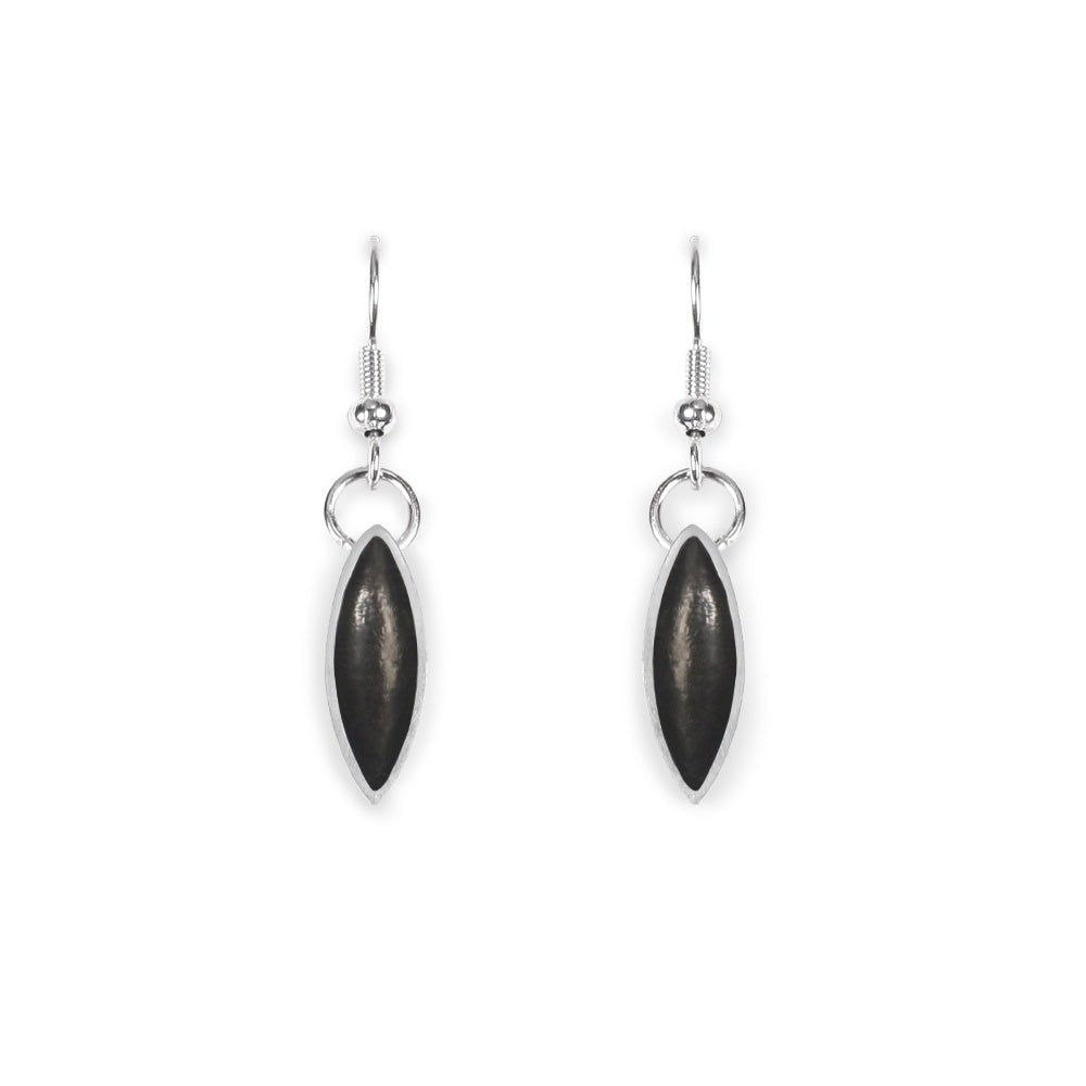 Silhouette Bamboo Shoot Fish Hook Earrings | The Jewellery Stop