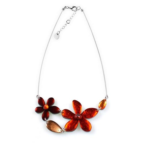 Spice Flower Bib Necklace | The Jewellery Stop