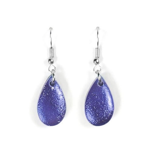 Ocean Mist Flower Petal Fish Hook Earrings | The Jewellery Stop