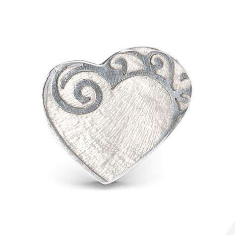 White Eclectic Heart Ring | The Jewellery Stop