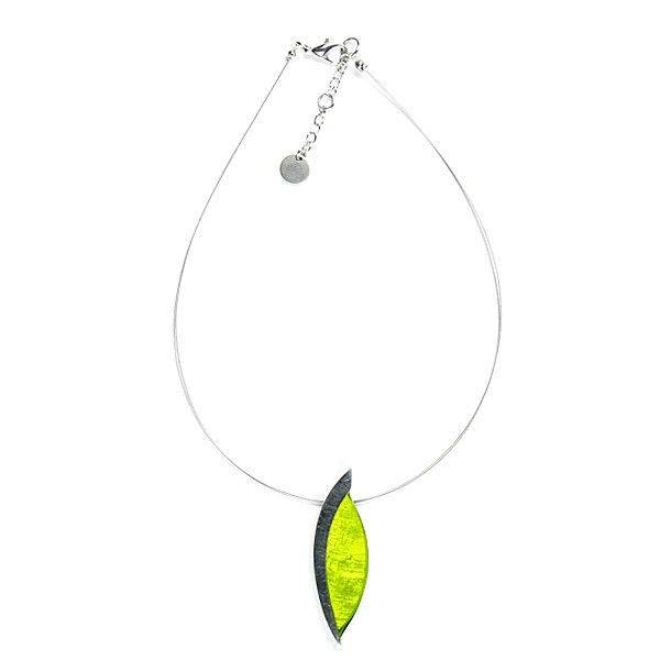 Peridot Angel Wing Pendant | The Jewellery Stop