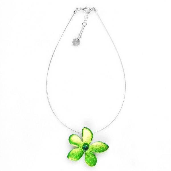 Lime Flower Large Pendant | The Jewellery Stop