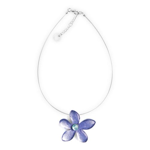 Ocean Mist Flower Large Pendant | The Jewellery Stop