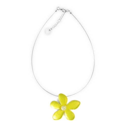 Yellow Flower Large Pendant | The Jewellery Stop