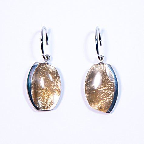 Gold Bridge Creole Earrings | The Jewellery Stop