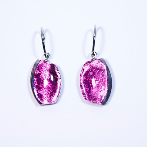 Pink Bridge Creole Earrings | The Jewellery Stop