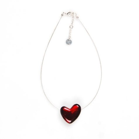 Red Love Classic Small Pendant | The Jewellery Stop
